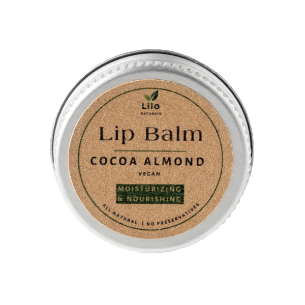 Lip Balm (Cocoa Almond) | Cocoa Butter | Almond Oil | Jojoba Oil - Image 3