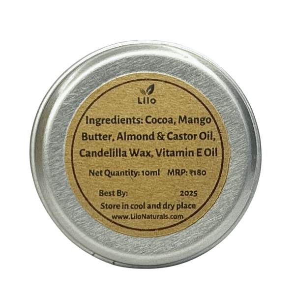 Lip Balm (Chocolate) | Cocoa | Mango Butter | Almond Oil | Vitamin E Oil - Image 3