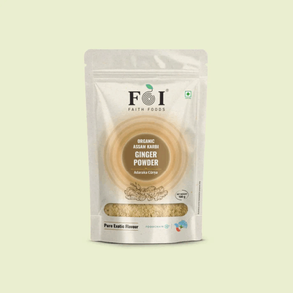 Organic Assam Karbi Ginger Powder