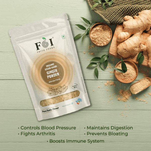 Organic Assam Karbi Ginger Powder - Image 4