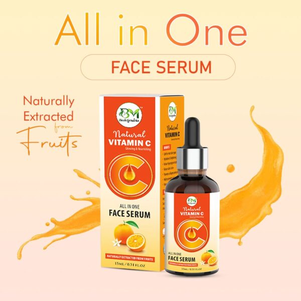 Vitamin C Serum for Face Glowing and Whitening Skin- 15ml - Image 2