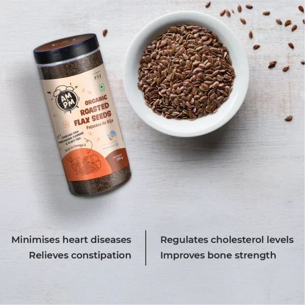 Organic Roasted Flax Seeds - Image 4