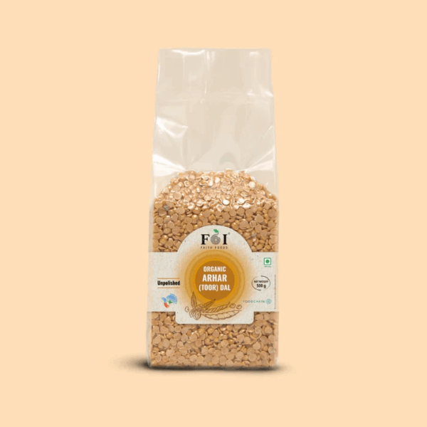 Organic Arhar (Toor) Dal