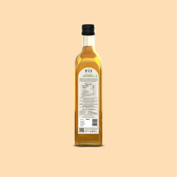 Organic Wood Pressed Groundnut Oil - Image 2