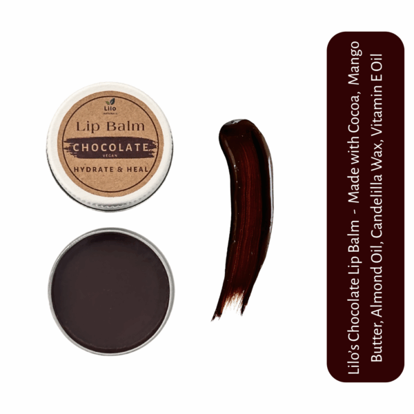 Lip Balm (Chocolate) | Cocoa | Mango Butter | Almond Oil | Vitamin E Oil