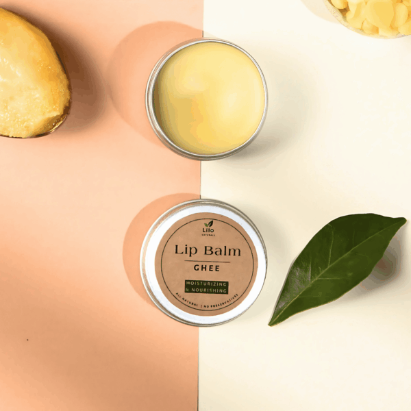 Lip Balm (Ghee) | Fresh A2 Cow Ghee | Cocoa Butter | Coconut Oil - Image 9