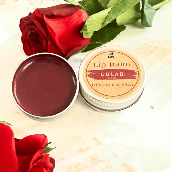 Lip Balm (Gulab) | Mango Butter | Almond Oil | Vitamin E Oil - Image 8