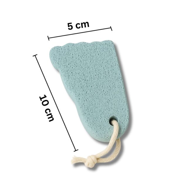 Be Organic Foot-Shaped Pumice Stone for Cracked Heels and Dead Skin Removal – Natural Foot Scrubber - Image 7