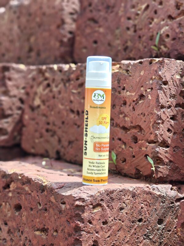Beautimania Sun-Sheild Lotion spf 50 PA++ 50ml I Sunscreen for Oily Skin and Dry Skin l Moisturizer for Face Spf 50 Sunscreen for Men and Women - Image 2